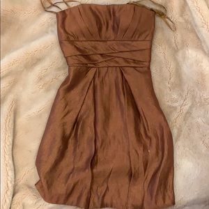 Copper Max and Cleo Strapless Dress